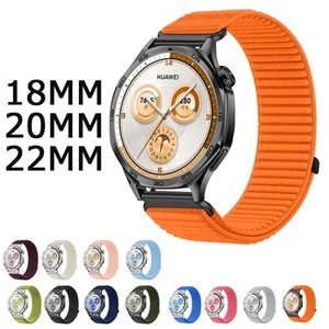 Universal Sport Nylon Armband 18mm 20mm 22mm Ersatz Webstoff Uhrenarmbänder - Bild 1 von 29