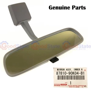 Genuine Toyota LandCruiser HZJ76 HZJ71 Interior Rear View Mirror w Cover Grey - Picture 1 of 13
