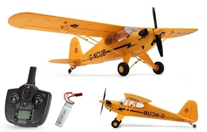 Großes Brushless Ferngesteuertes Flugzeug XK A160 RC Flugzeug Segelflugzeug WarII J3 Main... - Bild 1 von 9