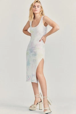 LOVE SHACK FANCY $225 Vestido sin mangas informal Citra Tie Dye talla pequeña Foto 1 de 4