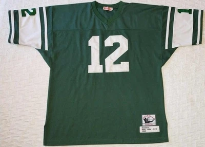 Jersey auténtico Joe Namath NY JETS verde Mitchell & Ness 1968 talla 2XL XXL (54) Foto 1 de 4