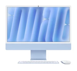 Apple iMac 24" M1 (MJ 2021 8/512 8C-CPU/8C-GPU MGPL3D/A) Blau - Bild 1 von 1