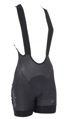 Culotte con tirantes Velocio Concept para mujer PEQUEÑO negro bicicleta de carretera grava ciclismo de montaña Foto 1 de 4