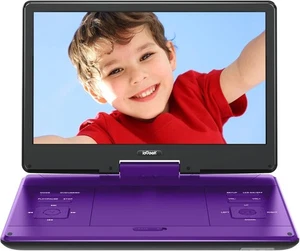 Reproductor de DVD portátil ieGeek de 15,9" con pantalla HD de 14,1", sin región, batería de 6 horas - Imagen 1 de 6