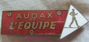 BG14506 - INSIGNE BADGE MARCHE AUDAX - JOURNAL L'EQUIPE - Picture 1 of 2