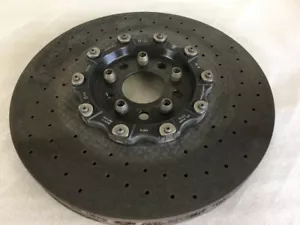 Aventador front carbon ceramic brake disc. RH - almost no wear. - Picture 1 of 3