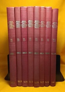 American Institute Mining Metallurgical Petroleum Engineers 1972-1978 & 1980, HC - Imagen 1 de 9