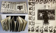 Unglaubliche 10 Meter lange Aztec Codex borbonicus Mexiko photolithograph Original