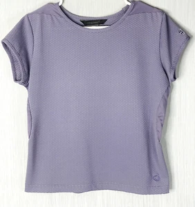 Nike Sphere Shirt Womens Sz Medium Short Cap Sleeve Pullover Lightweight Purple - Picture 1 of 6