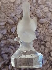 Wren, Crystal Creatures by Nachtmann, 1970s. Original label, etched to base.