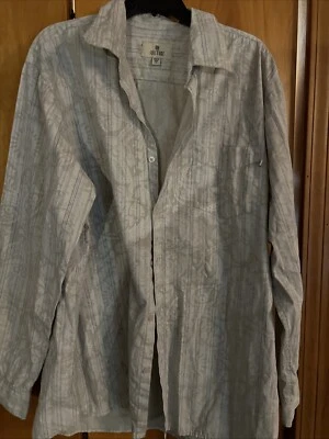 Solitude размер XLMen's рубашка с длинным рукавом на пуговицах свет оливковый Argyle - Изображение 1 из 4