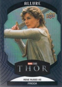 Marvel Allure Black Rainbow Base Card #9 Rene Russo as Frigga