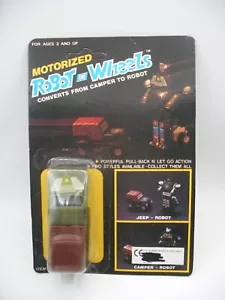 Vintage Gobot MC TOY DYNA MOTO-BOT DYNABOT PLAYBOT ROBOT WHEELS Transfo friction - Foto 1 di 7