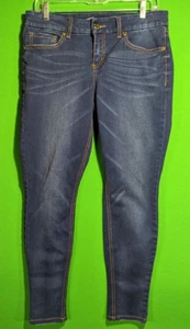 Seven 7 Leggings Jeans Women's 8 Comfort Denim Skinny Leg Dark Wash - Picture 1 of 18