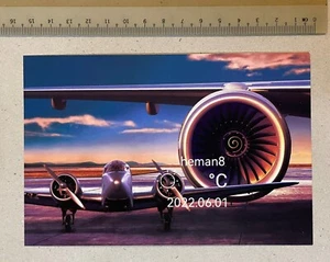 Antigua postal de SIA Singapore Airlines - Boeing Jubilee 777 y cónsul de velocidad aérea - Imagen 1 de 2
