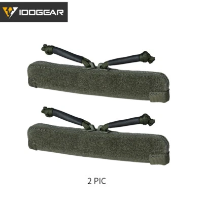 IDOGEAR Tactical Double Zipper Insert Pouch Storage Pocket Zipper Cover Hunting - Image 1 of 4