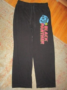 SCHWARZE PANTHER LOUNGE HOSE Marvel Universum Comics Pyjamahose Jogginghose LARGE - Bild 1 von 4