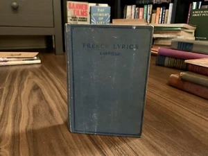 French Lyrics By Arthur Graves Canfield (1925, Hardcover) - Picture 1 of 7