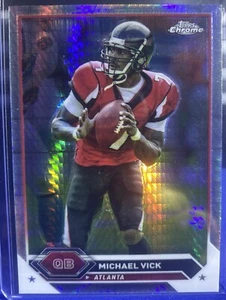 2023 Topps Composite - Topps Chrome Prism Refractor #50 Michael Vick ATL Falcons - Bild 1 von 2