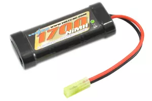 Voltz 1700mAh 7,2 V NiMH 6 Zellen RC Stick Pack Akku mit Mini Tamiya Stecker - Bild 1 von 1