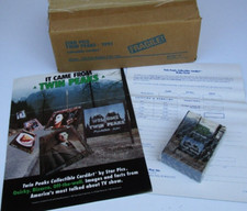 TWIN PEAKS STAR PICS DECK FACTORY BOX & PROMO  ADVERTIZEMENT