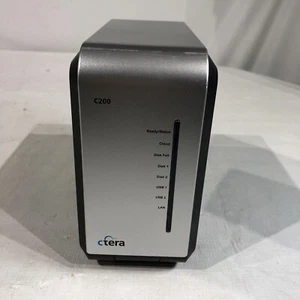 Ctera C200 CT-C200-2 Cloud Ethernet LAN NAS Desktop Storage 2x Bay No Power - Picture 1 of 4
