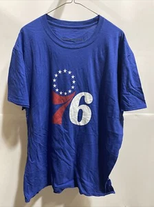 Philadelphia 76ers men’s XL fanatics shirt blue - Picture 1 of 4