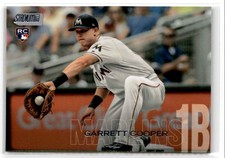 2018 Stadium Club Garrett Cooper #139 RC Miami Marlins