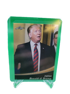 "RARE" DONALD J. TRUMP POTUS LEAF 2020 "EXCLUSIVE EDITION" SN#2/25 CARD #EX02!