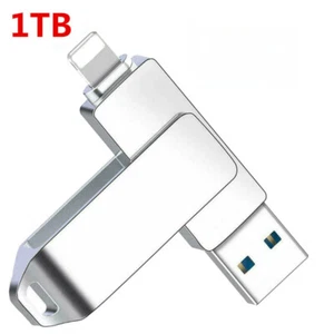 USB 3.0 Flash Drive OTG Memory Stick, Thumb 3-in-1 for iPhone Android micro - Picture 1 of 11