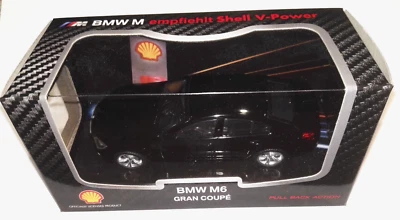 BMW M6 Gran Coupe OVP Modellauto Shell Rückziehmotor Friktionsmotor Schwungrad - Bild 1 von 3