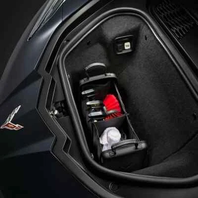 2020-2025 Chevrolet Corvette C8 Collapsible Cargo Organizer 84252678 Black OEM - Image 1 of 3