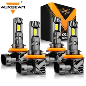For Polaris Slingshot 2015 2017 AUXBEAM Canbus LED Headlight Bulbs High&Low Beam - Picture 1 of 12