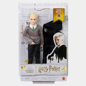 Genuine HARRY POTTER - DRACO MALFOY Poseable Collectible Action Figure w/ Robe - Picture 1 of 6