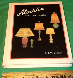 ALADDIN ELECTRIC LAMPS J.W. COURTER HARDCOVER Illustrated 1st Printing (1987) - Picture 1 of 14