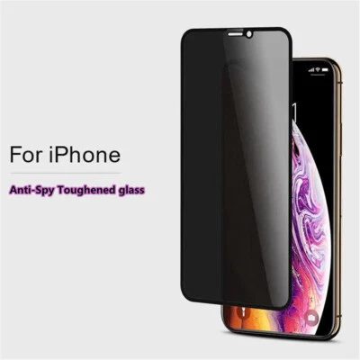 Privacy Screen Protector For iPhone 14 Pro Max 13 Mini 11 Pro Max 7 XS 12 XR SE - Image 1 of 4