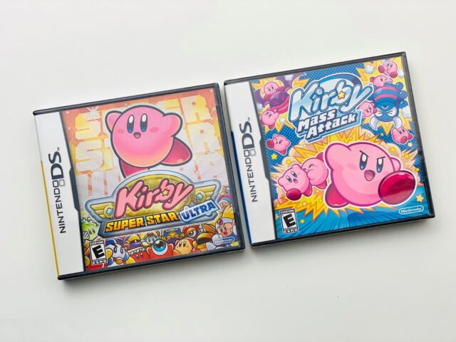 Nintendo DSi Pink TWL-001 + Charger + 5 games: Kirby, Dragon Ball Z, Shrek  +++