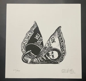 Grabado de Tamara Campos. Sin título. 2013. Original firmado por el artista - Imagen 1 de 12