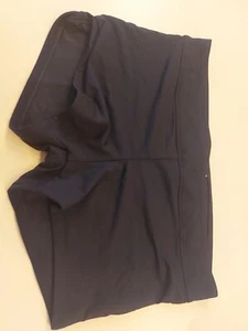 Kona Sol Swim Shorts Womens M 8 10 Navy High Coverage Bottoms Only Medium New - Picture 1 of 2