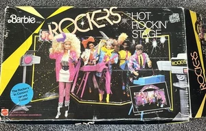 Barbie and the Rockers Hot Rockin' Stage Playset Mattel #1144 1985 de colección - Imagen 1 de 6