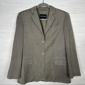 Giorgio Armani mens Silk/Wool Blazer sz 44 - Picture 1 of 12