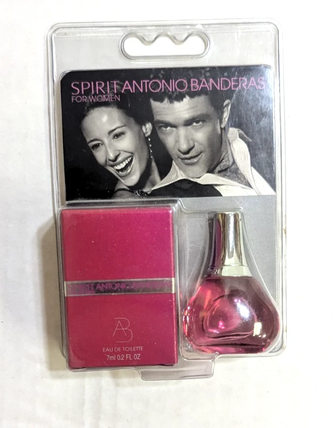 Antonio Banderas Spirit Women Eau de Toilette 7ml 0.2 floz Miniature Collectible - Image 1 of 4