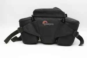 Lowepro OffTrail 1 Modular shoulder bag, Very nice w/2X lens cases (Black) - Picture 1 of 5