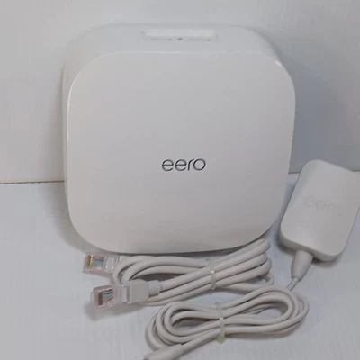 EERO Pro 6  K010001 Tri-Band Wi-Fi 6 Mesh Wi-Fi System Used - Image 1 of 4