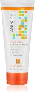 Andalou Argan and Sweet Orange Smooth Hold Styling Cream 200 ml - Picture 1 of 7