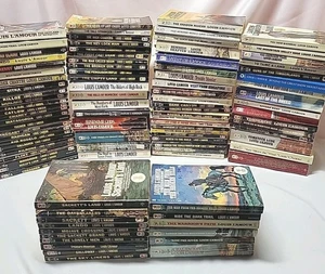 Lot Of 96 Louis L'amour Paperback Books Including 16 Sacketts Novels Acceptable  - Imagen 1 de 10