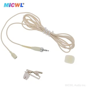 Mini micrófono de solapa para Sennheiser XS EW AVX G2 G3 G4 3,5 mm bloqueo de conector TL35 - Imagen 1 de 5