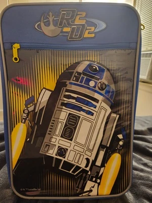 DISNEY STAR WARS R2D2 18" ROLLING SUITCASE AMERICAN TOURISTER R2-D2 LUGGAGE - Image 1 of 4