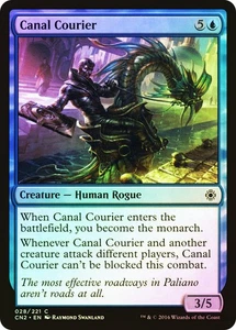 MTG FOIL Canal Courier  - Conspiracy: Take the Crown #028 - Picture 1 of 1