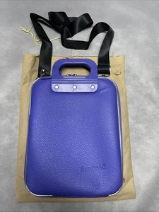 Bombata Bag Firenze Briefcase for 11 Inch Laptop - Violet - Picture 1 of 13